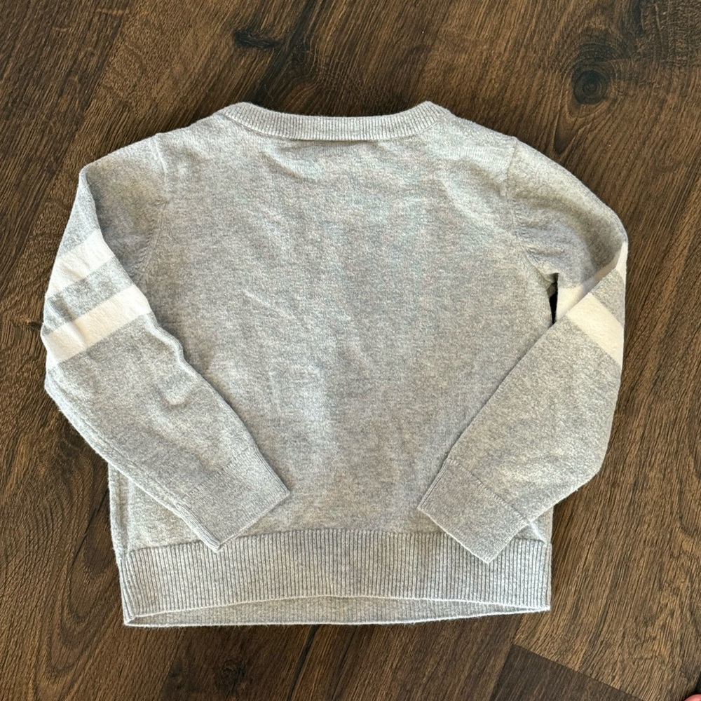 GAP Disney Minnie Mouse Gray Sweater Sweatshirt Girls’ 3T Pink Bow - Picture 4 of 4